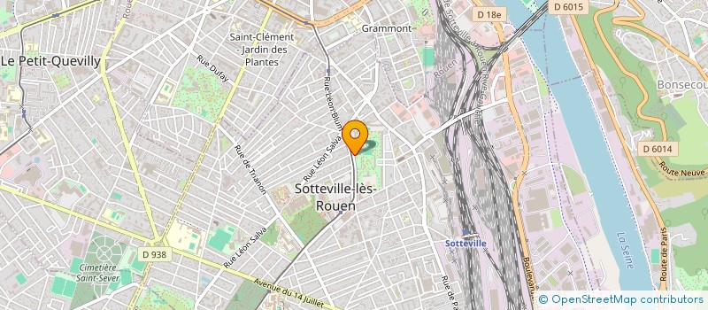localisation de l'entreprise MONSIEUR IBRAHIMA CAMARA à SOTTEVILLE-LES-ROUEN