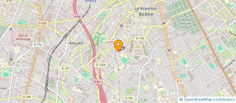 localisation de l'entreprise MONSIEUR IBRAHIMA CAMARA  LE KREMLIN-BICETRE