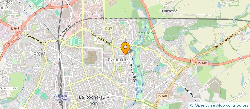 localisation de l'entreprise MONSIEUR IBRAHIMA CAMARA à LA ROCHE-SUR-YON