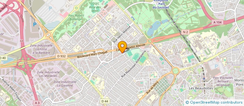 localisation de l'entreprise MONSIEUR IBRAHIMA DEME  AULNAY-SOUS-BOIS