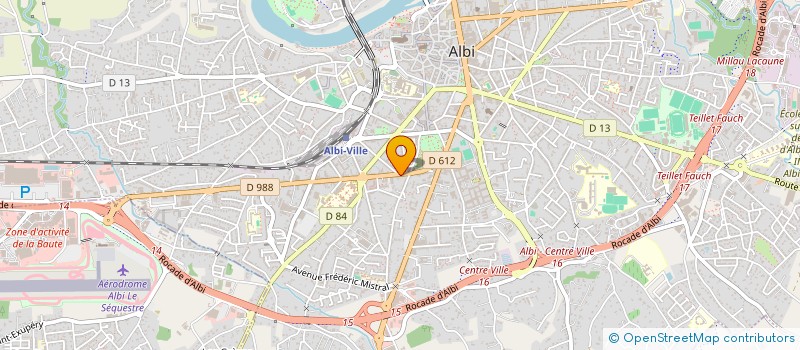 localisation de l'entreprise MONSIEUR IBRAHIMA DIABY à ALBI