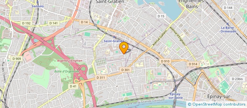 localisation de l'entreprise MONSIEUR IBRAHIMA DIABY  CORMEILLES-EN-PARISIS