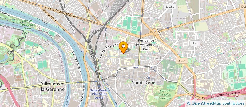 localisation de l'entreprise MONSIEUR IBRAHIMA DIABY  SAINT-DENIS