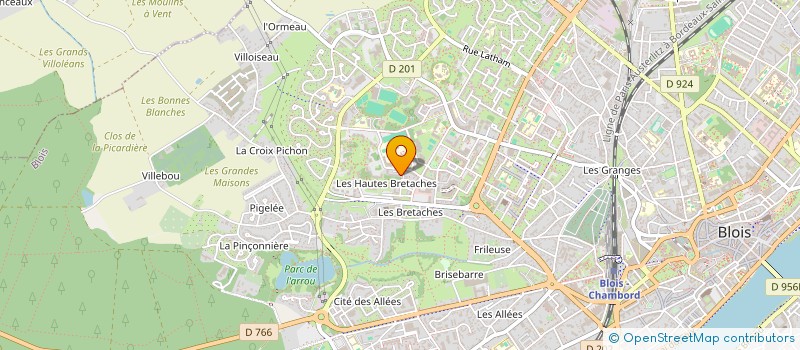 localisation de l'entreprise MONSIEUR IBRAHIMA DIAKHABY  BLOIS