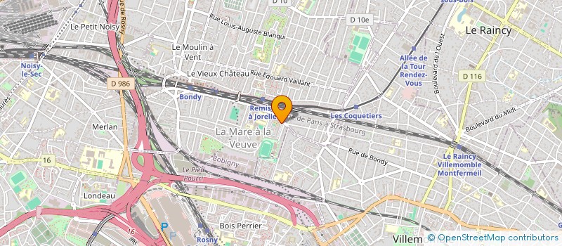 localisation de l'entreprise MONSIEUR IBRAHIMA DIAKHITE  BONDY