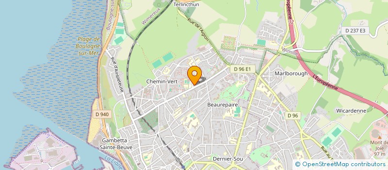 localisation de l'entreprise MONSIEUR IBRAHIMA DIALLO  BOULOGNE-SUR-MER