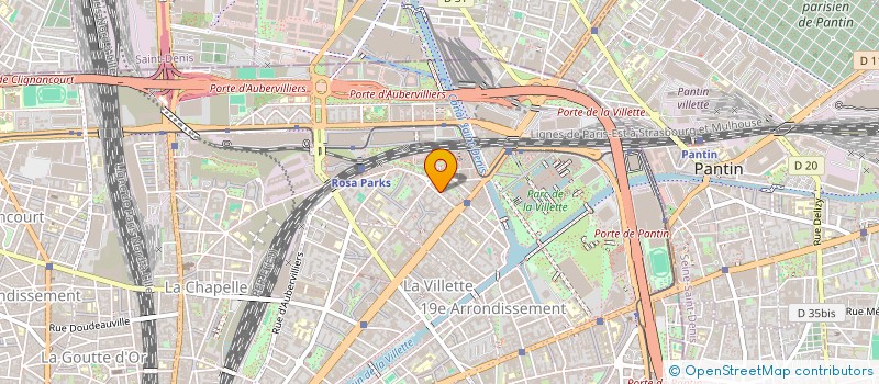 localisation de l'entreprise MONSIEUR IBRAHIMA DIALLO  PARIS