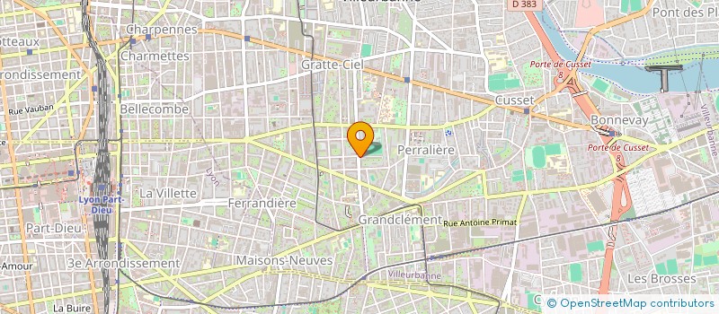 localisation de l'entreprise MONSIEUR IBRAHIMA DIALLO  VILLEURBANNE