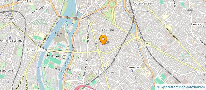 localisation de l'entreprise MONSIEUR IBRAHIMA DIALLO  TOULOUSE