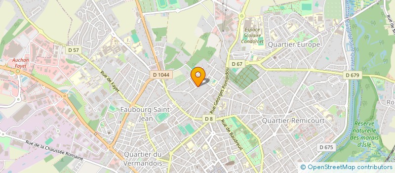 localisation de l'entreprise MONSIEUR IBRAHIMA DIALLO à SAINT-QUENTIN