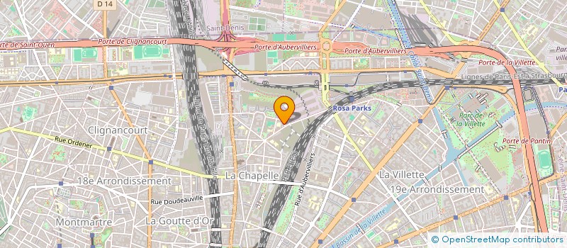 localisation de l'entreprise MONSIEUR IBRAHIMA DIARRISSO  PARIS