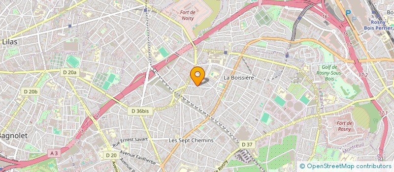 localisation de l'entreprise MONSIEUR IBRAHIMA DOUCOURE à MONTREUIL
