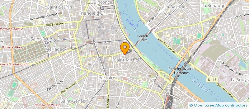 localisation de l'entreprise MONSIEUR IBRAHIMA DOUMBIA  BORDEAUX