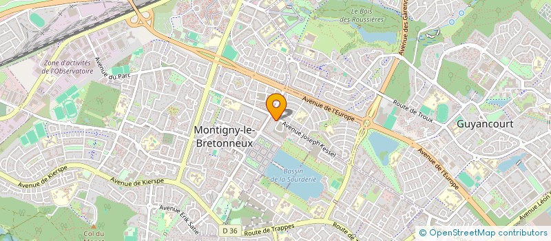 localisation de l'entreprise MONSIEUR IBRAHIMA DRAME  MONTIGNY-LE-BRETONNEUX