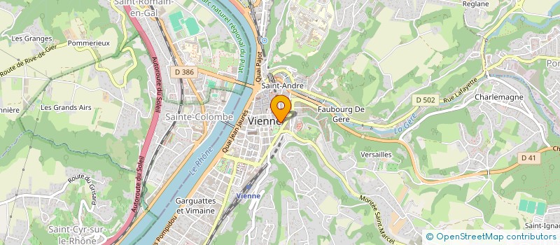 localisation de l'entreprise MONSIEUR IBRAHIMA DRAME à VIENNE