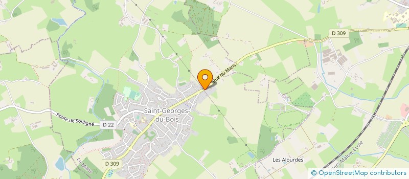 localisation de l'entreprise MONSIEUR IBRAHIMA FAYE  SAINT-GEORGES-DU-BOIS