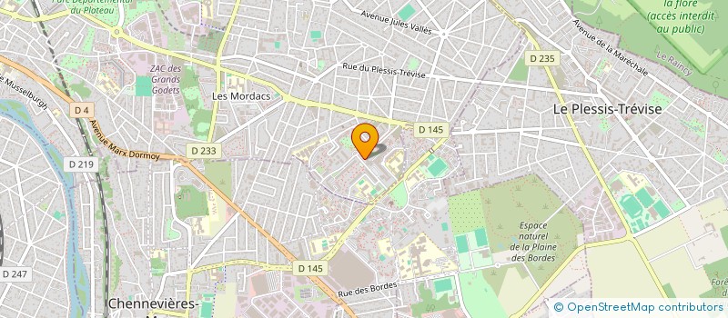 localisation de l'entreprise MONSIEUR IBRAHIMA FOFANA à CHAMPIGNY-SUR-MARNE