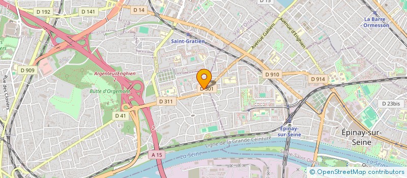 localisation de l'entreprise MONSIEUR IBRAHIMA FOFANA  ARGENTEUIL