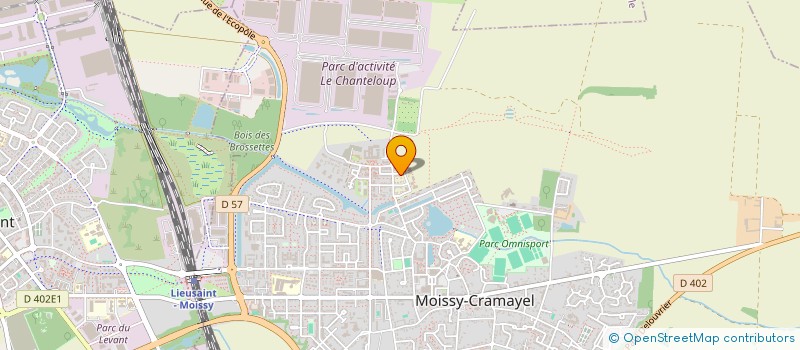 localisation de l'entreprise MONSIEUR IBRAHIMA GAYE à MOISSY-CRAMAYEL