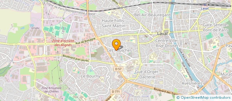 localisation de l'entreprise MONSIEUR IBRAHIMA GUIRASSY à LAVAL