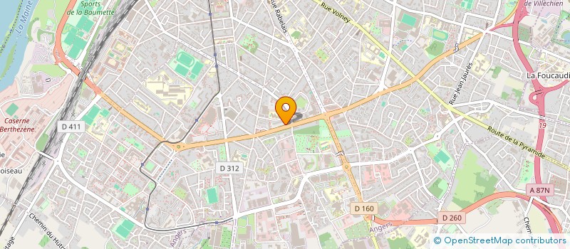 localisation de l'entreprise MONSIEUR IBRAHIMA GUISSET à ANGERS