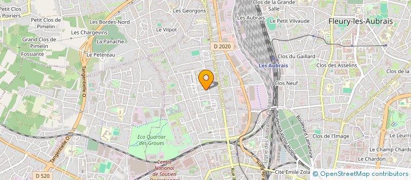localisation de l'entreprise MONSIEUR IBRAHIMA HAROUNA SY à ORLEANS