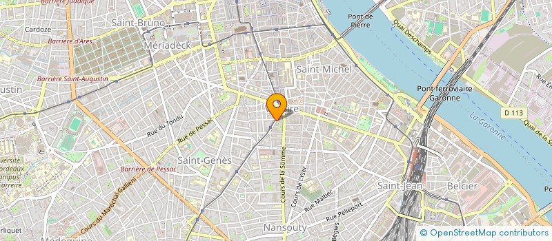 localisation de l'entreprise MONSIEUR IBRAHIMA KALIL SANGARE  BORDEAUX