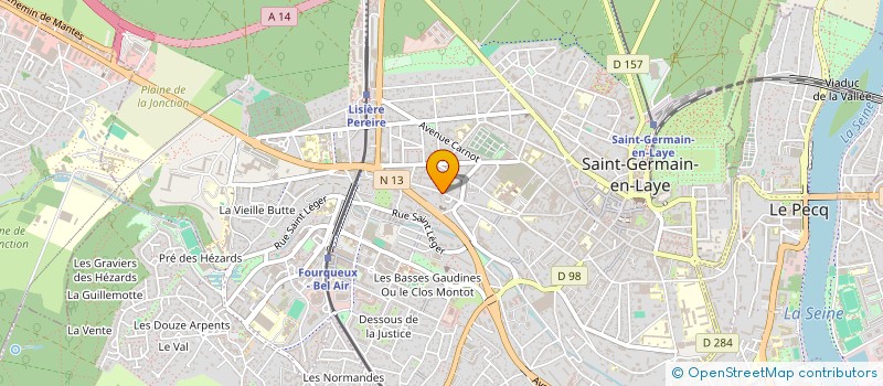 localisation de l'entreprise MONSIEUR IBRAHIMA KAMARA à SAINT-GERMAIN-EN-LAYE