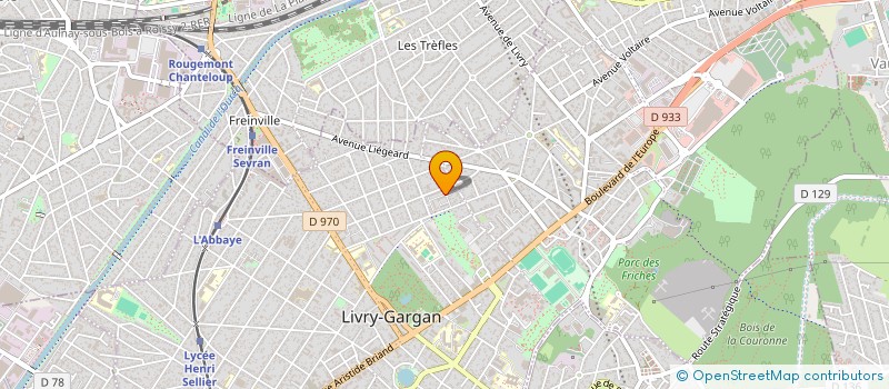 localisation de l'entreprise MONSIEUR IBRAHIMA KEBE  LIVRY-GARGAN