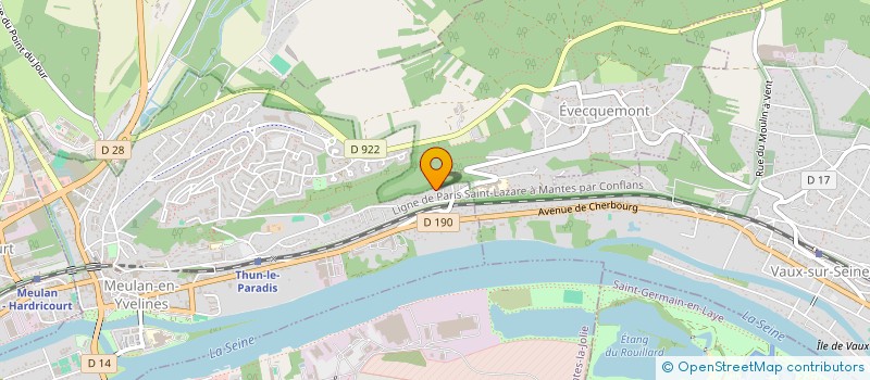 localisation de l'entreprise MONSIEUR IBRAHIMA KEITA  MEULAN-EN-YVELINES