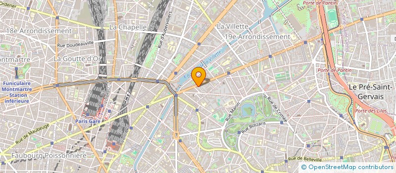 localisation de l'entreprise MONSIEUR IBRAHIMA KONE  PARIS