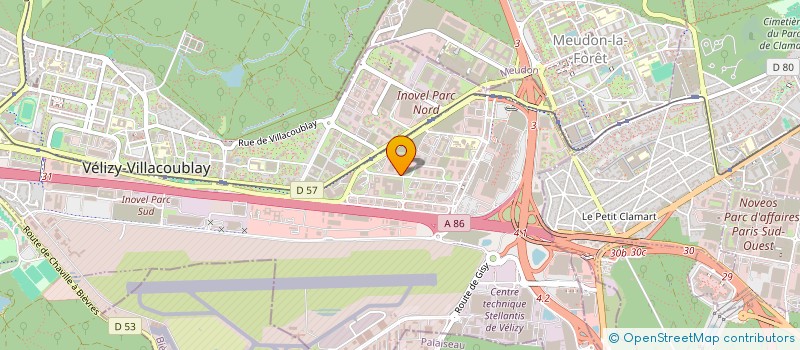 localisation de l'entreprise MONSIEUR IBRAHIMA LO  VELIZY-VILLACOUBLAY