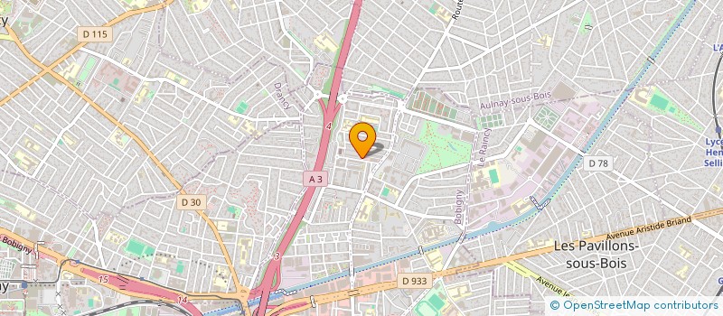 localisation de l'entreprise MONSIEUR IBRAHIMA LY  BONDY