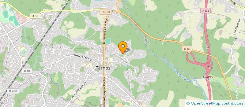 localisation de l'entreprise MONSIEUR IBRAHIMA MACHICOTE  TARNOS