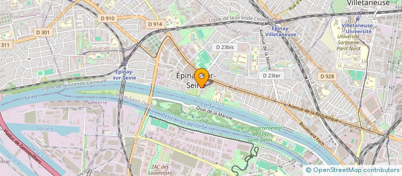localisation de l'entreprise MONSIEUR IBRAHIMA N'DOYE à EPINAY-SUR-SEINE