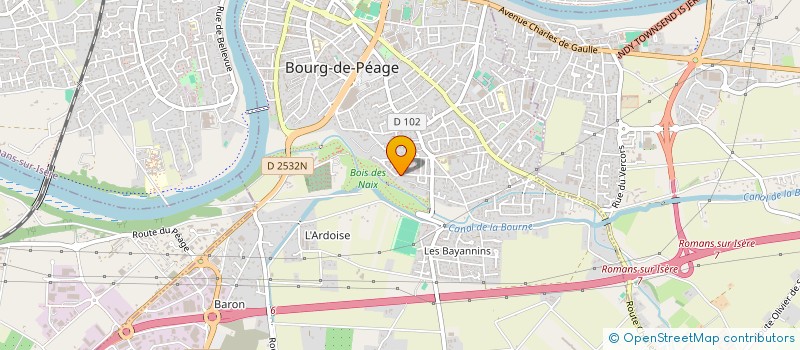 localisation de l'entreprise MONSIEUR IBRAHIMA NDIAYE à BOURG-DE-PEAGE