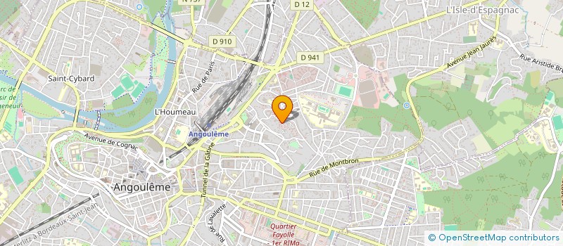 localisation de l'entreprise MONSIEUR IBRAHIMA NDIAYE à ANGOULEME