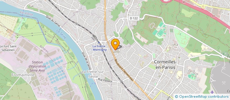 localisation de l'entreprise MONSIEUR IBRAHIMA NIANG  CORMEILLES-EN-PARISIS