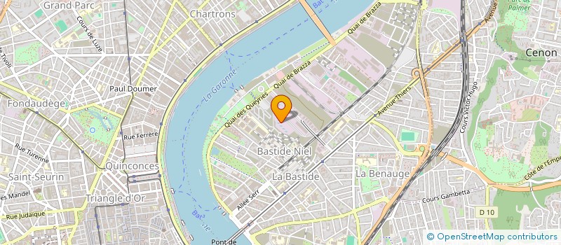 localisation de l'entreprise MONSIEUR IBRAHIMA SAMB  BORDEAUX