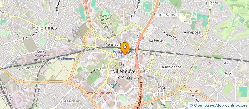 localisation de l'entreprise MONSIEUR IBRAHIMA SECK  VILLENEUVE-D'ASCQ