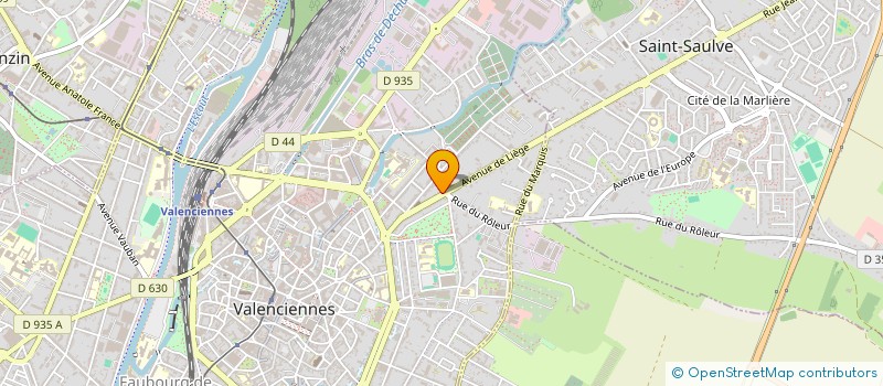 localisation de l'entreprise MONSIEUR IBRAHIMA SORY CISSE  VALENCIENNES