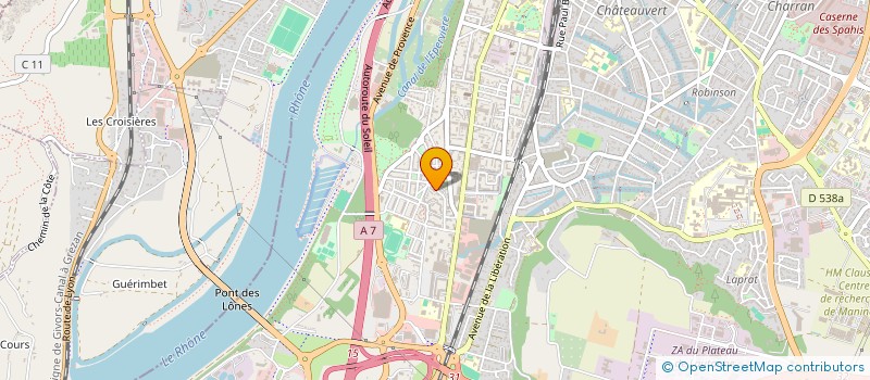 localisation de l'entreprise MONSIEUR IBRAHIMA SORY TOURE  VALENCE