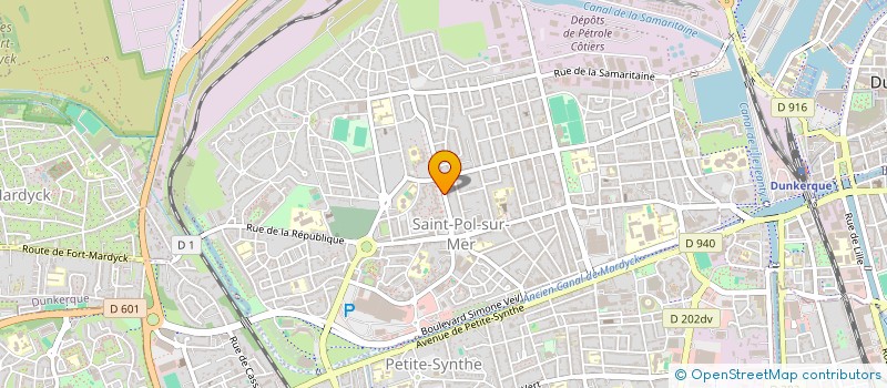 localisation de l'entreprise MONSIEUR IBRAHIMA SORY YANSANE à DUNKERQUE