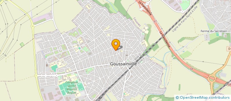 localisation de l'entreprise MONSIEUR IBRAHIMA SOUMAHORO  GOUSSAINVILLE