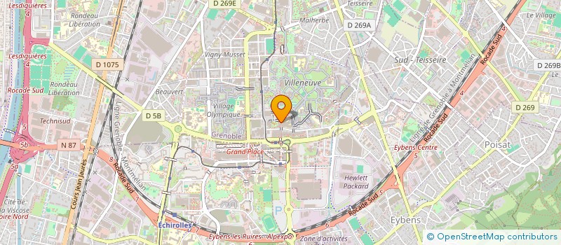 localisation de l'entreprise MONSIEUR IBRAHIMA SOW à GRENOBLE