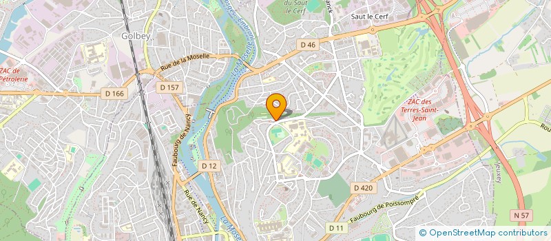 localisation de l'entreprise MONSIEUR IBRAHIMA SOW  EPINAL