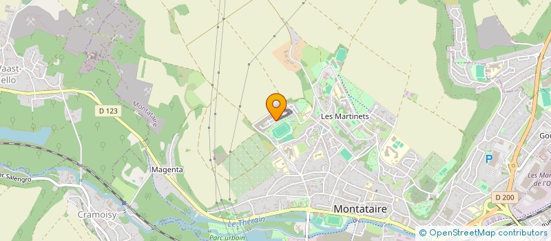 localisation de l'entreprise MONSIEUR IBRAHIMA SYLLA  MONTATAIRE