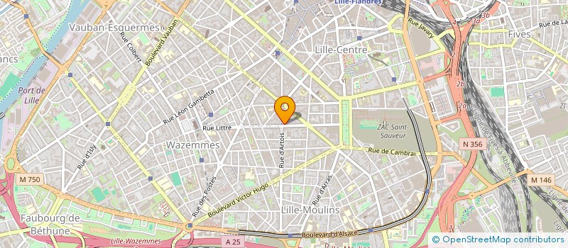 localisation de l'entreprise MONSIEUR IBRAHIMA SYLLA  LILLE