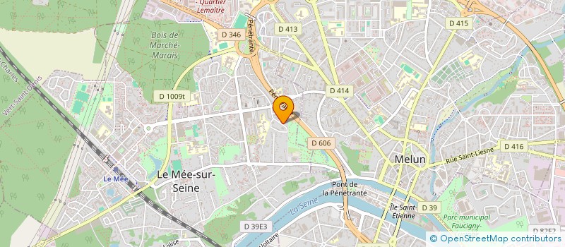 localisation de l'entreprise MONSIEUR IBRAHIMA THIAM  LE MEE-SUR-SEINE