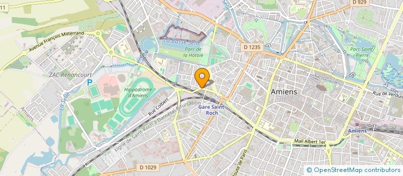 localisation de l'entreprise MONSIEUR IBRAHIMA THIAM à AMIENS